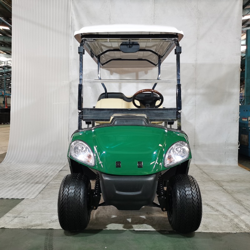 Carrinho de golfe elétrico de 2+2 lugares com bateria de lítio