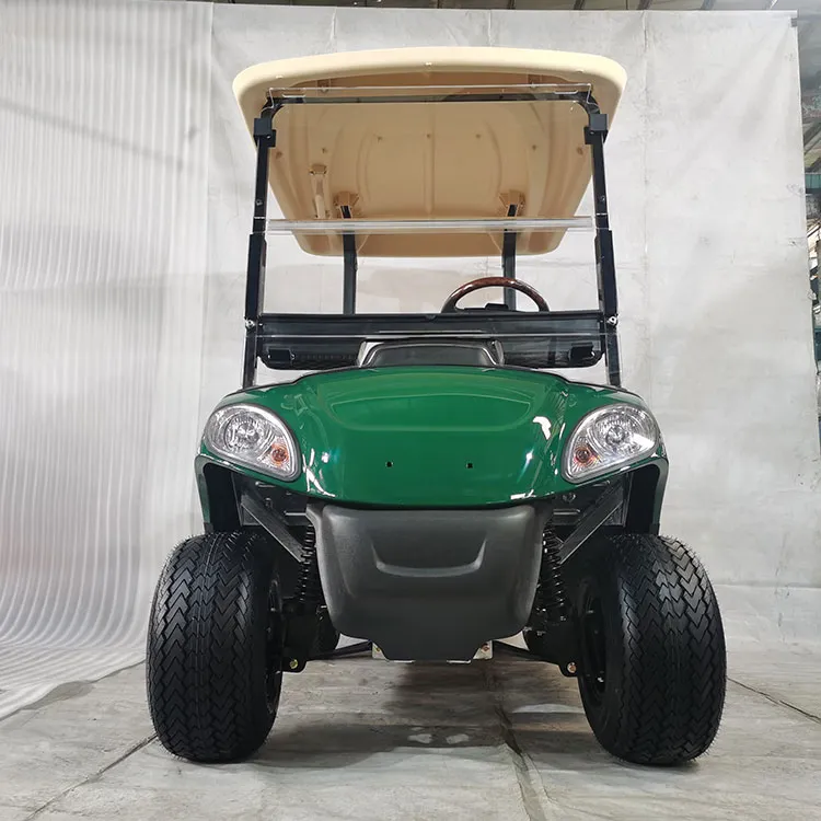 A correlação entre o motor de um carrinho de golfe elétrico de quatro rodas e escalada