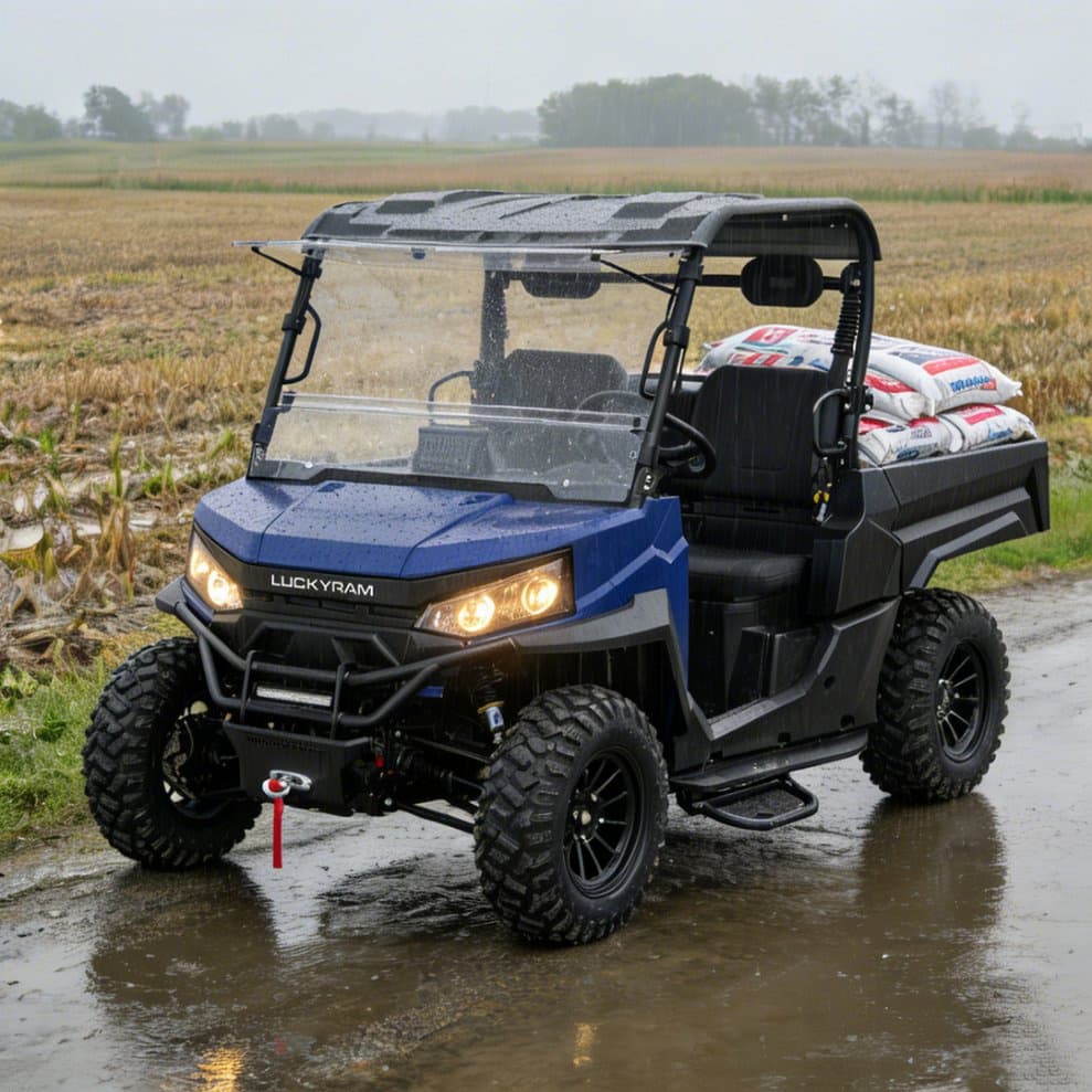 escala Keyless de UTV PKE 80-100km da exploração agrícola 4WD pneus de 14 polegadas Off Road