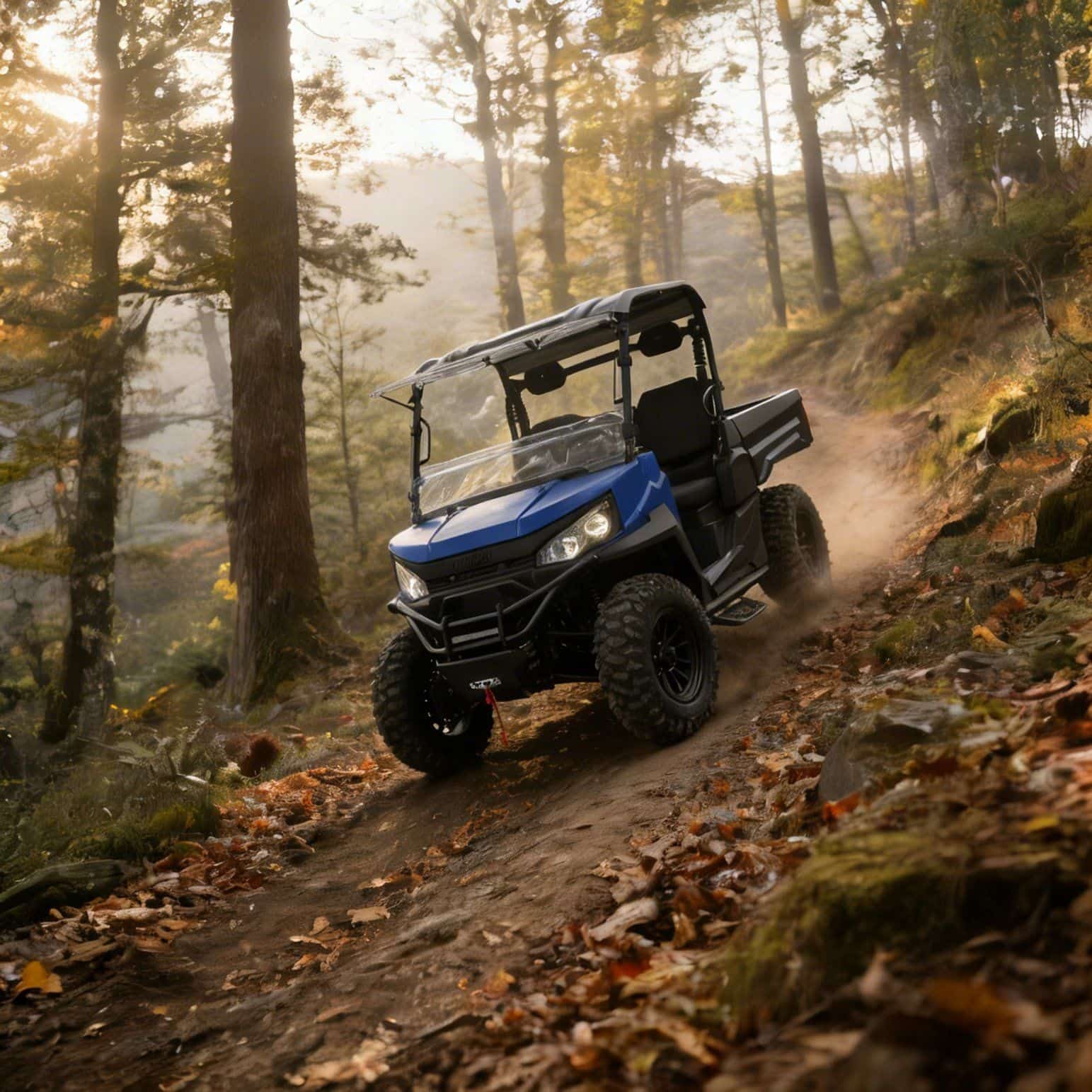 cama da descarga do controlador 350kg do poder máximo 400A de 4WD UTV 73.6V 20KW