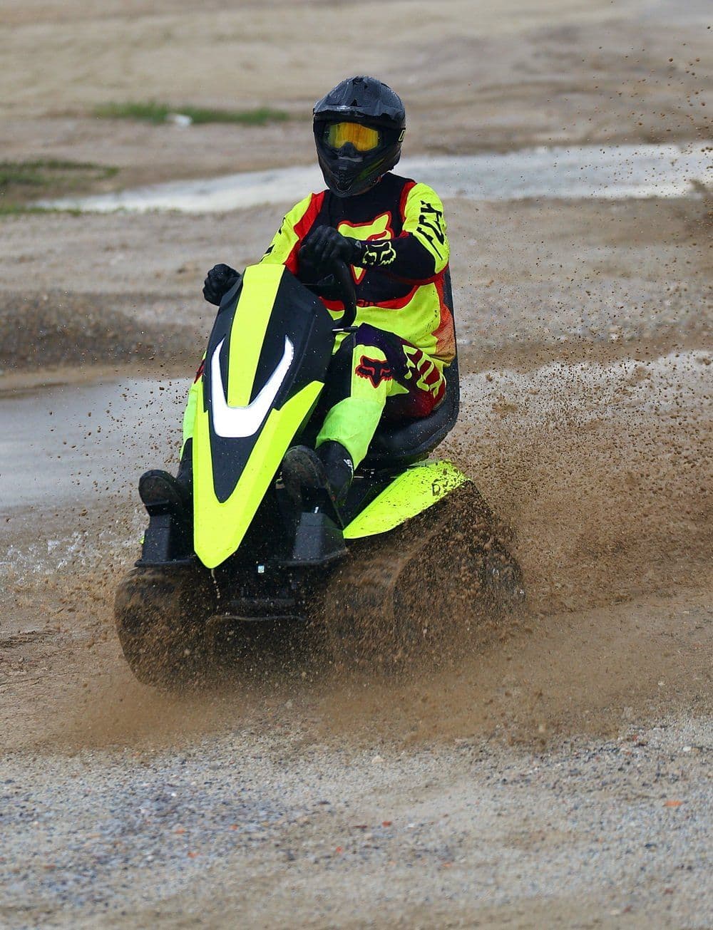 Kart elétrico off-road de pista dupla com bateria de lítio 72V ETV